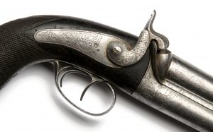 Duble barrel pistol Duplacsövű pisztoly