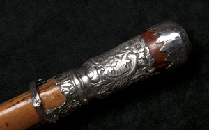 Antik tiszti bot Antique officer's walking stick