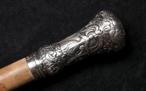 Antik tiszti bot Antique officer's walking stick